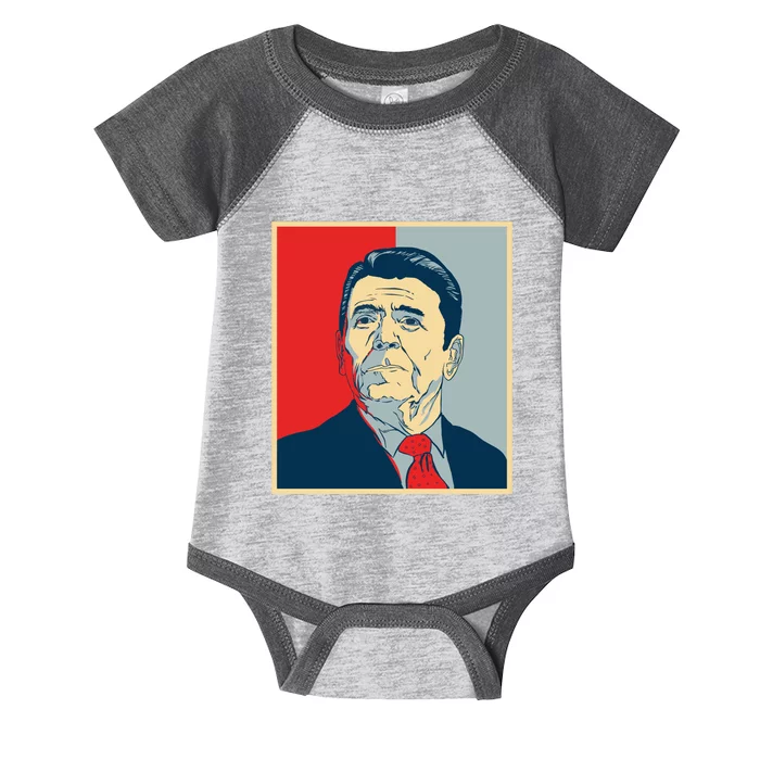 Ronald Reagan Retro Infant Baby Jersey Bodysuit