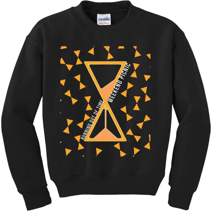 Running Out Of Time Kids Sweatshirt