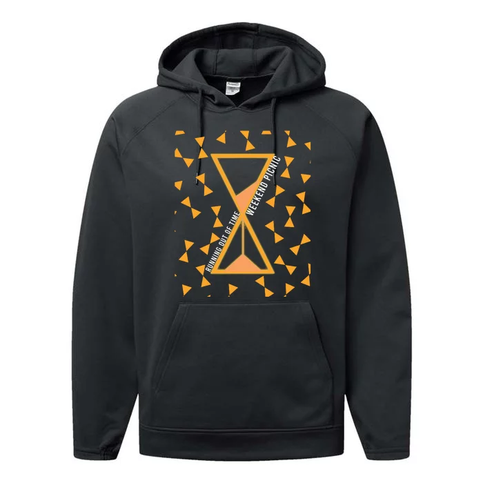 Running Out Of Time Performance Fleece Hoodie