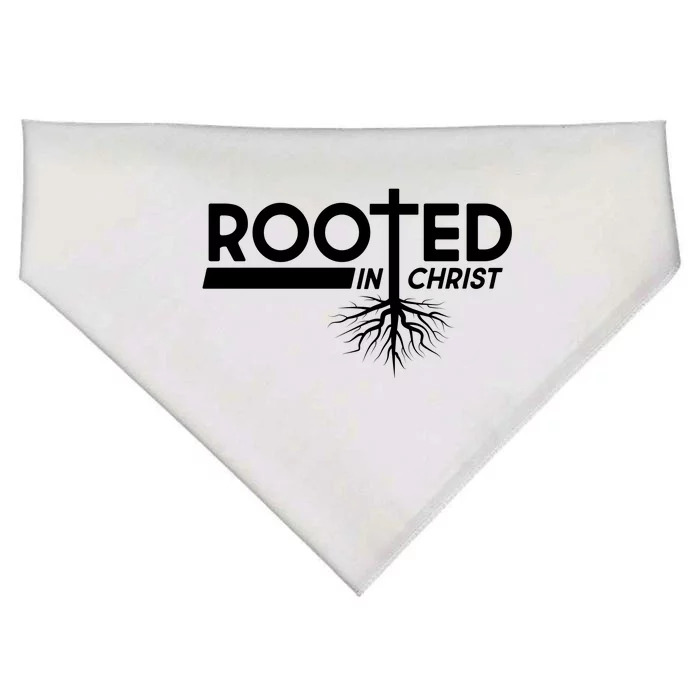 Rooted In Christ Tree Roots USA-Made Doggie Bandana