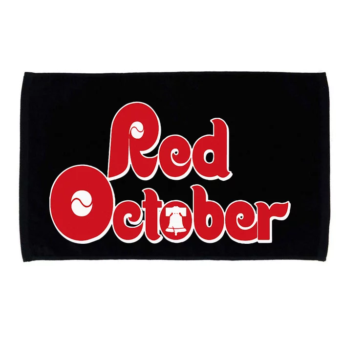 red october philly philadelphia Microfiber Hand Towel