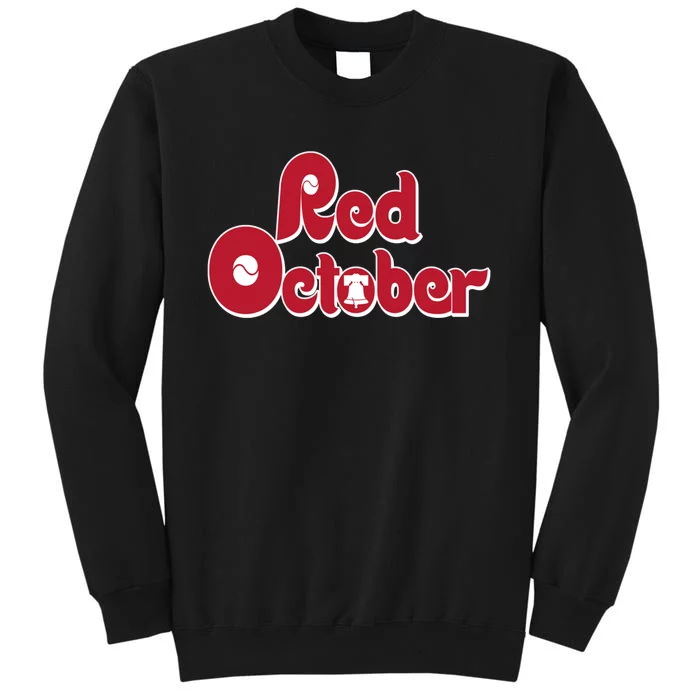 Red October Philadelphia Vintage Tall Sweatshirt