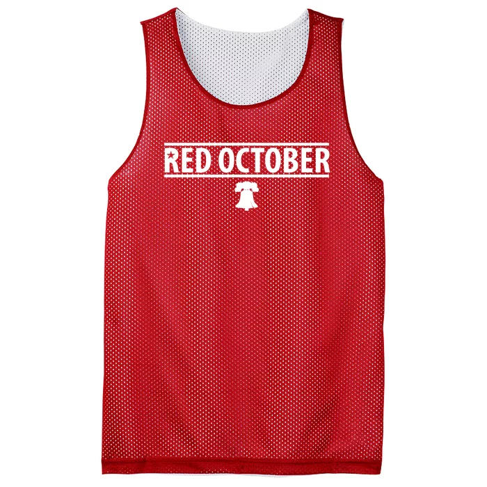 Red October Philadelphia Vintage Mesh Reversible Basketball Jersey Tank