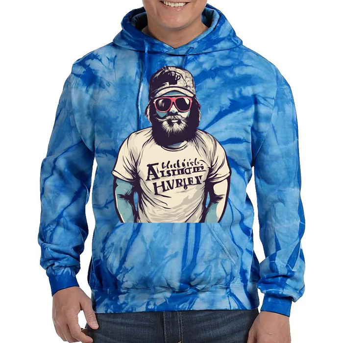 Rock On Party Cool Great Gift Tie Dye Hoodie