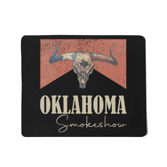 Retro Oklahoma Personalized Vintage Oklahoma 90s Mousepad