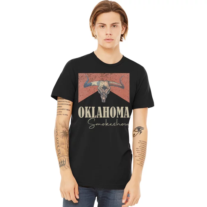 Retro Oklahoma Personalized Vintage Oklahoma 90s Premium T-Shirt