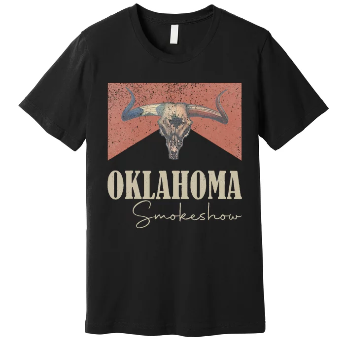 Retro Oklahoma Personalized Vintage Oklahoma 90s Premium T-Shirt