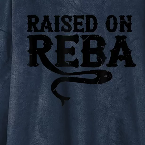 Raised On Reba Team Reba Hooded Wearable Blanket