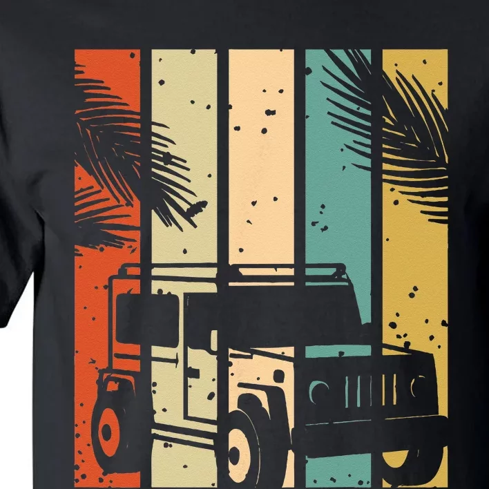 Retro Off Road Vehicle Tall T-Shirt