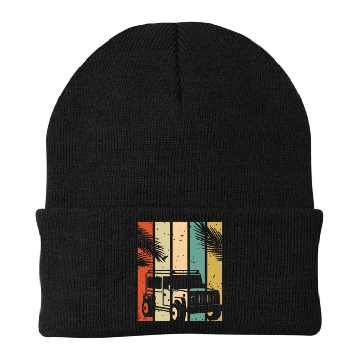 Retro Off Road Vehicle Knit Cap Winter Beanie