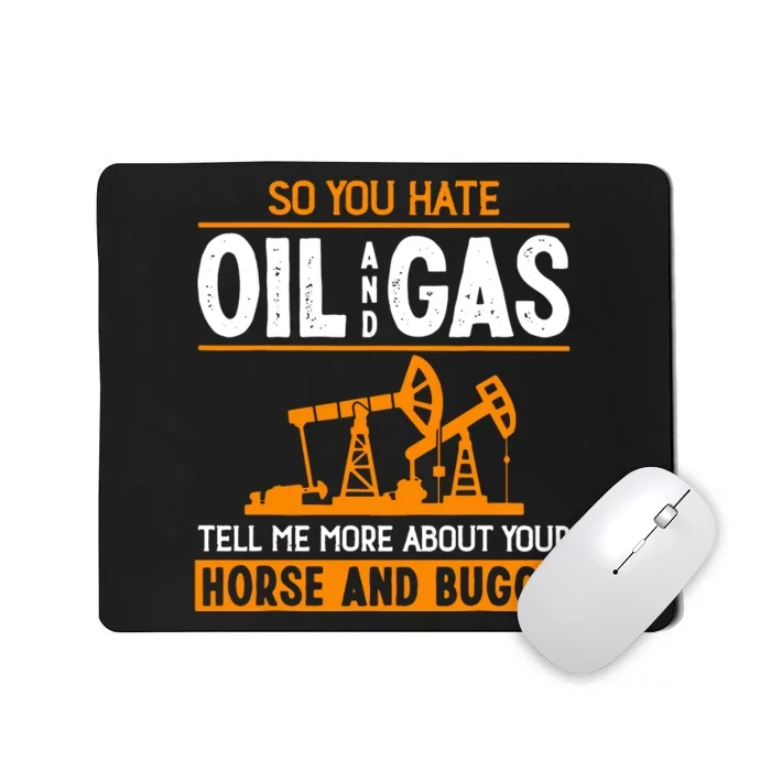 Roughneck Oil Rig Worker Driller Mousepad