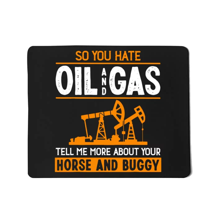 Roughneck Oil Rig Worker Driller Mousepad