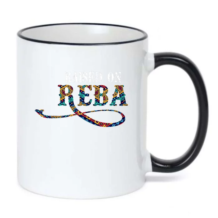 Raised On Reba Team Reba Black Color Changing Mug