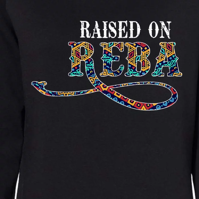 Raised On Reba Team Reba Womens California Wash Sweatshirt