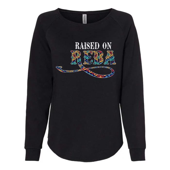 Raised On Reba Team Reba Womens California Wash Sweatshirt