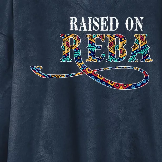 Raised On Reba Team Reba Hooded Wearable Blanket