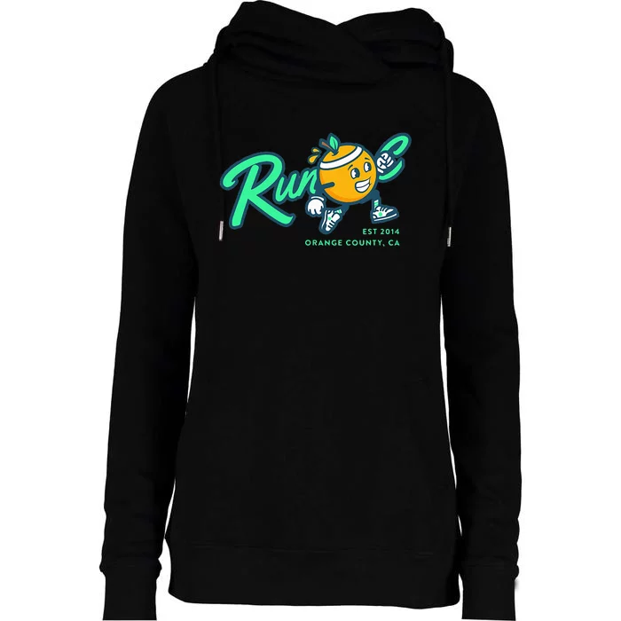 Run Oc Womens Funnel Neck Pullover Hood