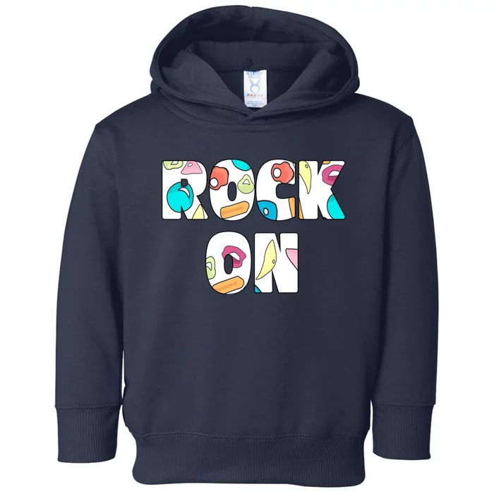 Rock On Rock Climbing Toddler Hoodie