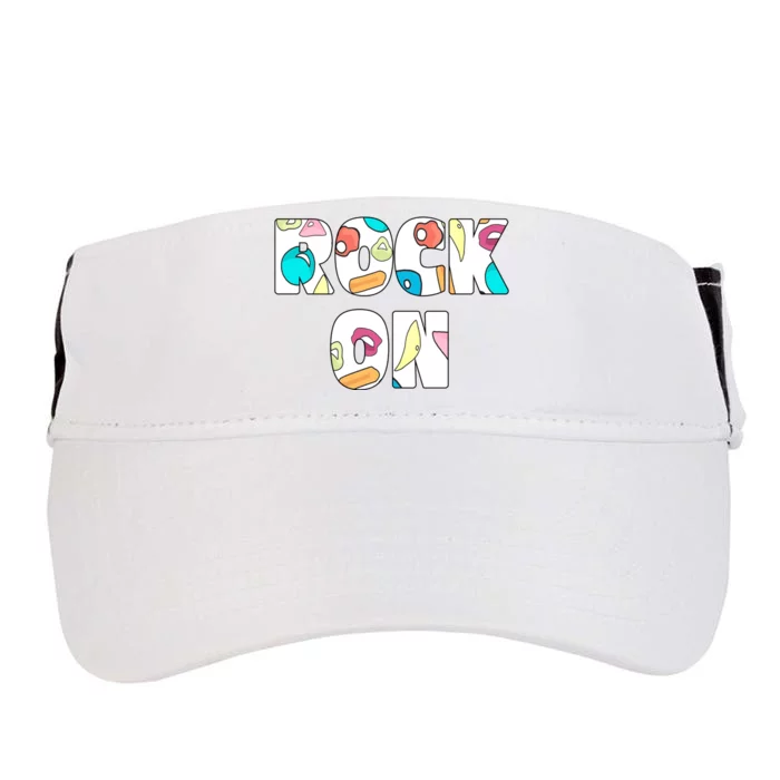 Rock On Rock Climbing Adult Drive Performance Visor