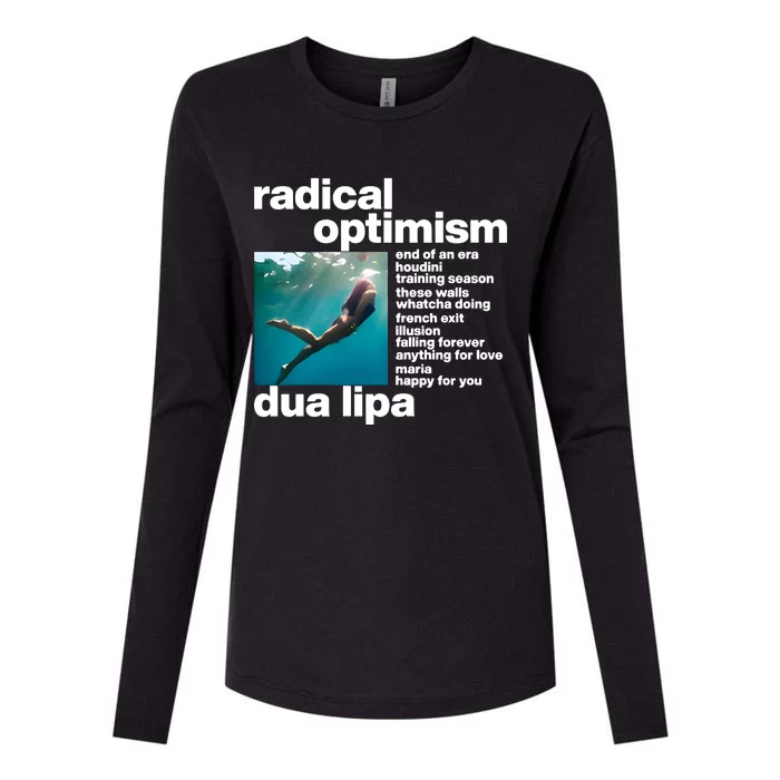 Radical Optimism Womens Cotton Relaxed Long Sleeve T-Shirt