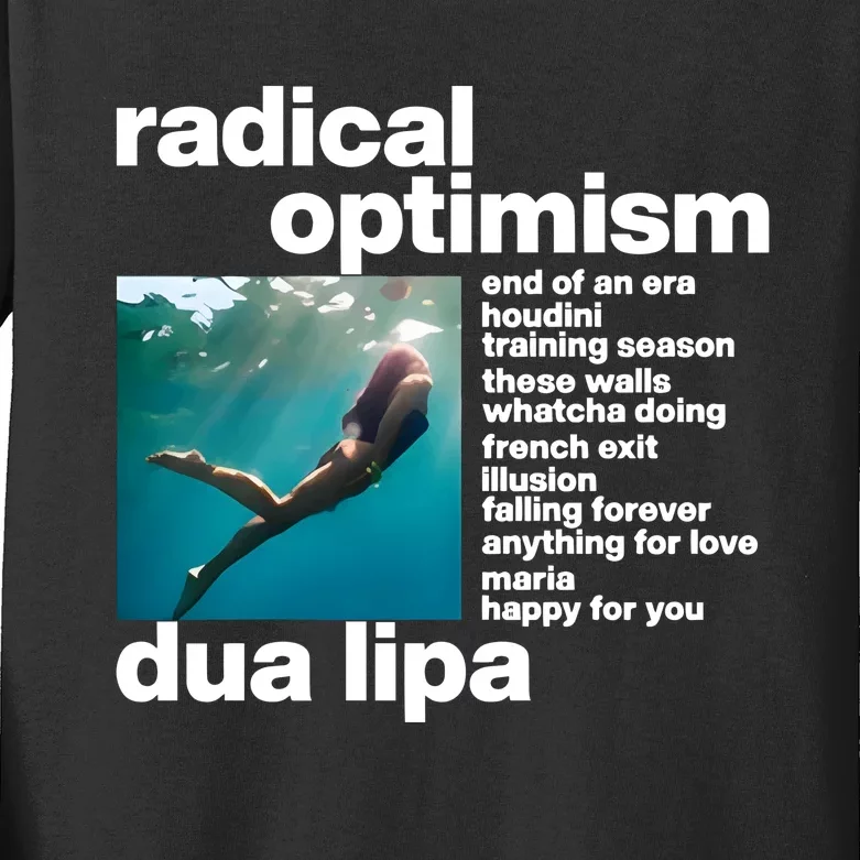 Radical Optimism Kids Long Sleeve Shirt