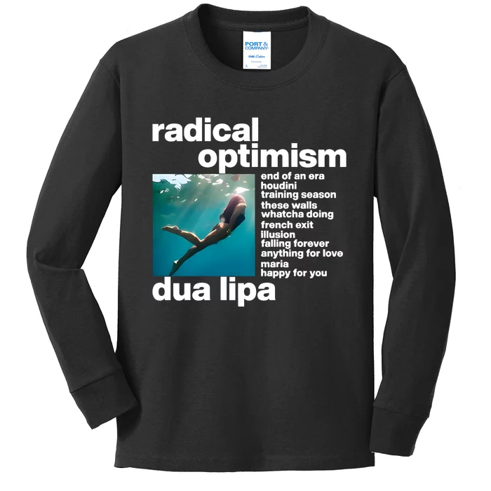 Radical Optimism Kids Long Sleeve Shirt