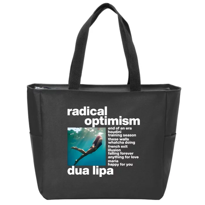 Radical Optimism Zip Tote Bag