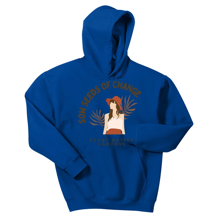 Roots Of Revolution: National Gardening Day Edition Gift Kids Hoodie