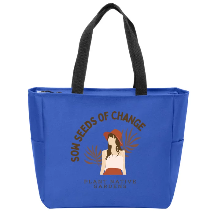 Roots Of Revolution: National Gardening Day Edition Gift Zip Tote Bag