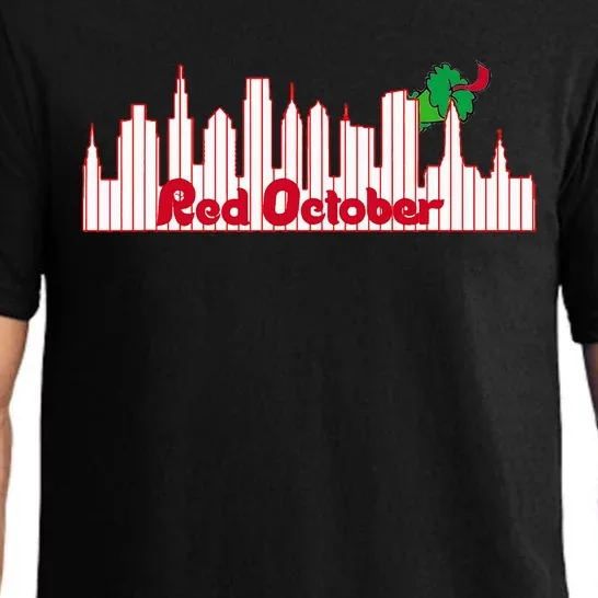 Red October Pajama Set