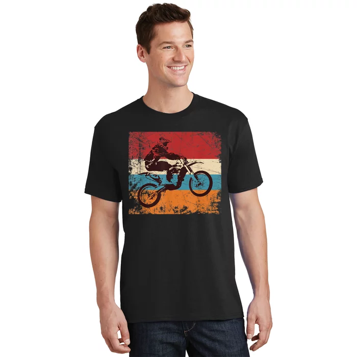 Retro Off Road Motorcycle Motocross Enduro T-Shirt