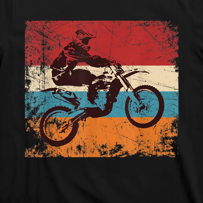 Retro Off Road Motorcycle Motocross Enduro T-Shirt