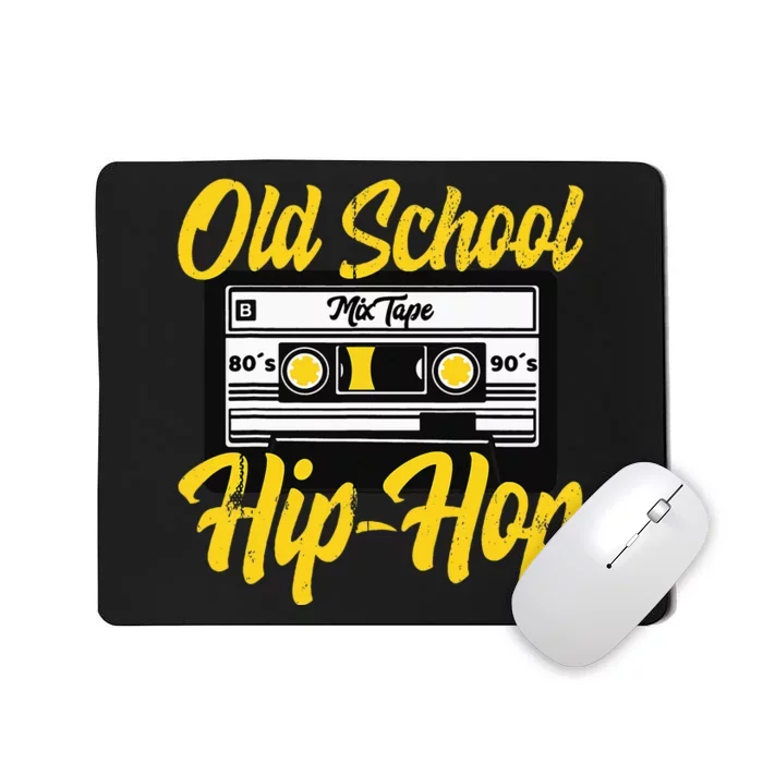 Retro Old School Hip Hop 80s 90s Mixtape Cassette Gift Mousepad