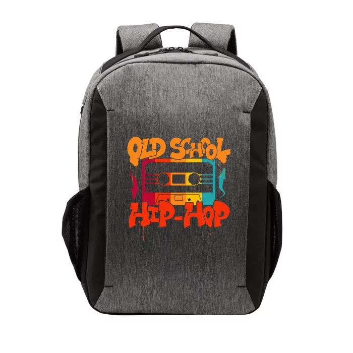 Retro Old School Hip Hop 80s 90s Graffiti Cassette Vector Backpack