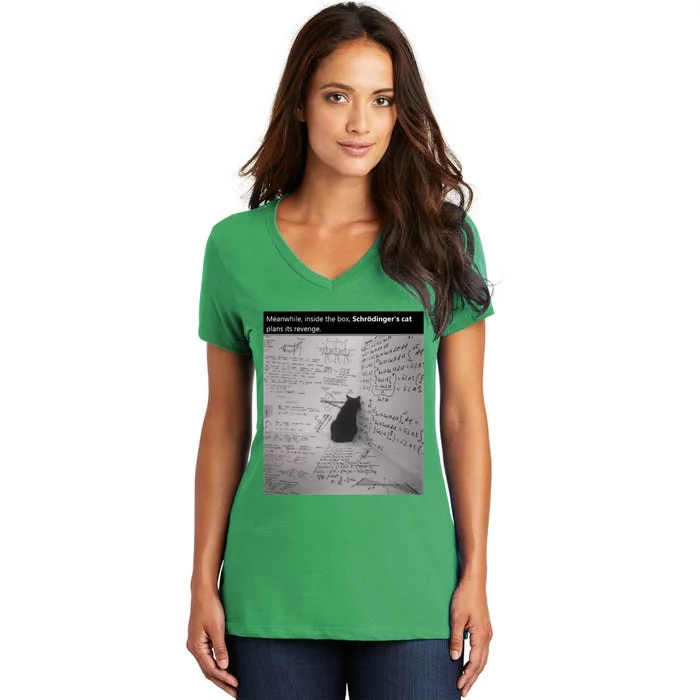 Revenge Of Schrodinger&X27;S Cat! Women's V-Neck T-Shirt