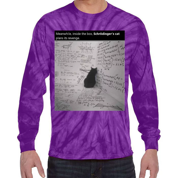 Revenge Of Schrodinger&X27;S Cat! Tie-Dye Long Sleeve Shirt