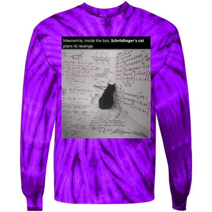 Revenge Of Schrodinger&X27;S Cat! Tie-Dye Long Sleeve Shirt