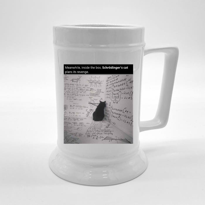 Revenge Of Schrodinger&X27;S Cat! Front & Back Beer Stein