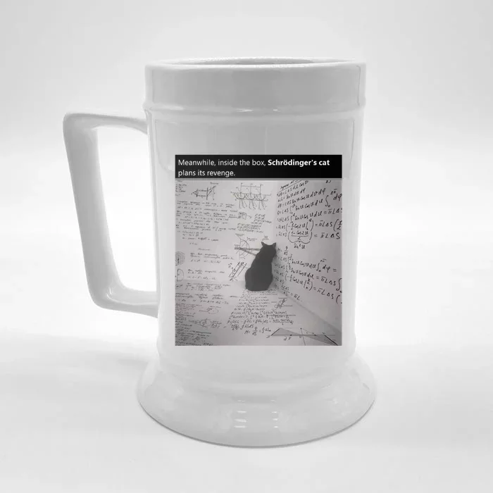 Revenge Of Schrodinger&X27;S Cat! Front & Back Beer Stein