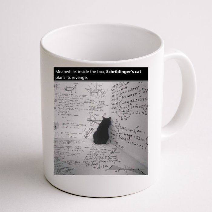 Revenge Of Schrodinger&X27;S Cat! Front & Back Coffee Mug