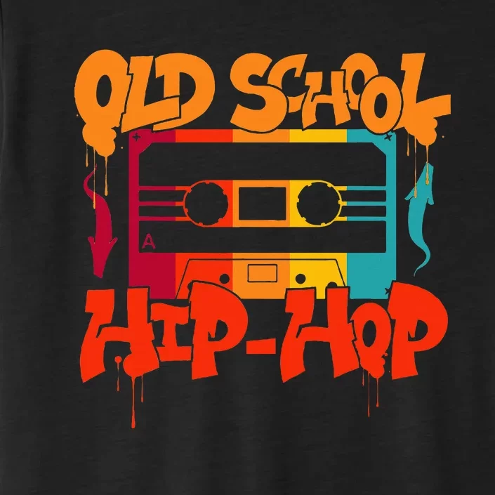 Retro Old School Hip Hop 80s 90s Graffiti Cassette ChromaSoft Performance T-Shirt