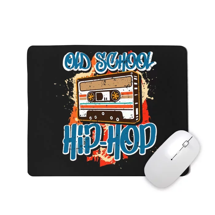 Retro Old School Hip Hop 80s 90s Graffiti Cassette Mousepad