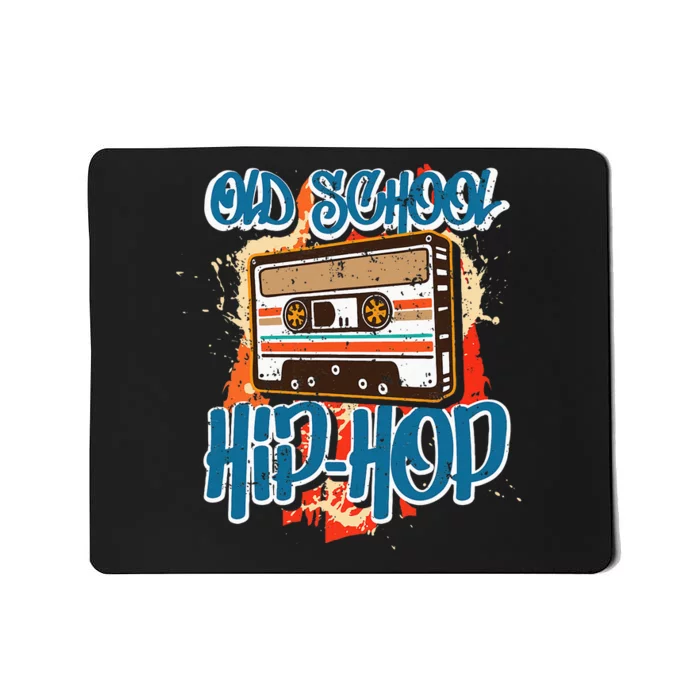 Retro Old School Hip Hop 80s 90s Graffiti Cassette Mousepad