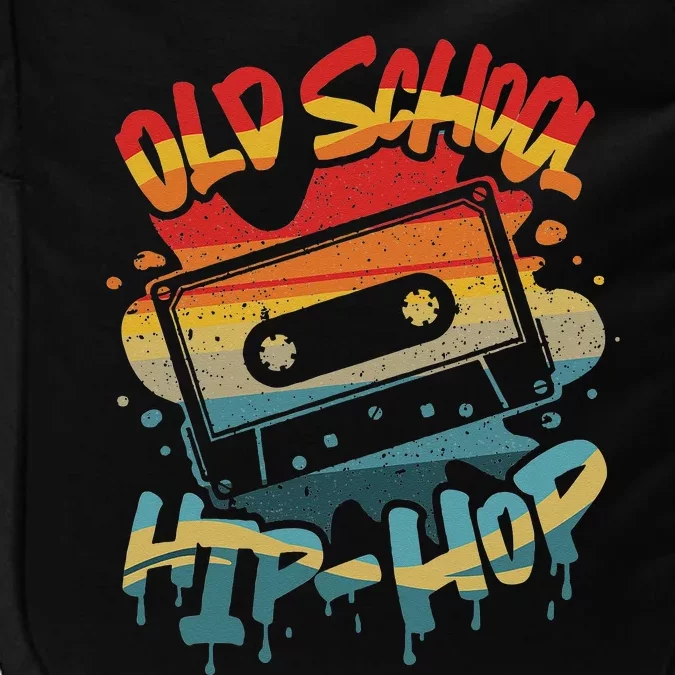 Retro Old School Hip Hop 80s 90s Graffiti Cassette Mixtape Impact Tech Backpack