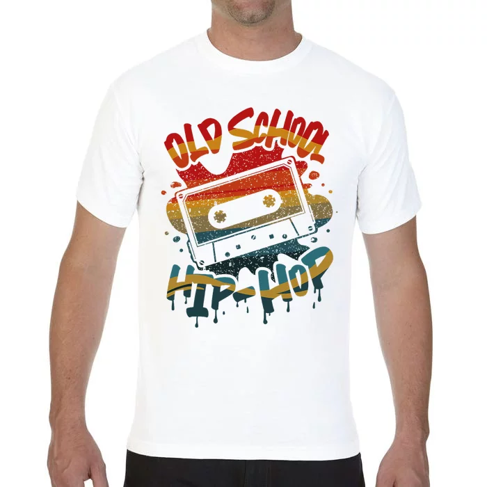 Retro Old School Hip Hop 80s 90s Graffiti Cassette Mixtape Comfort Colors T-Shirt