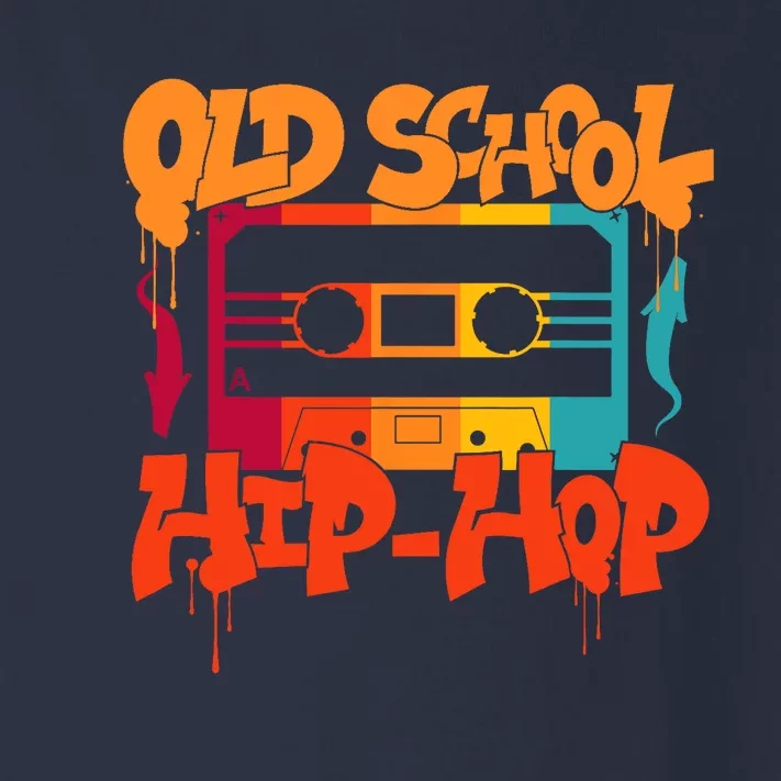 Retro Old School Hip Hop 80s 90s Graffiti Cassette Toddler Long Sleeve Shirt