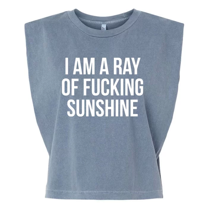 Ray Of Sunshine Garment-Dyed Women's Muscle Tee