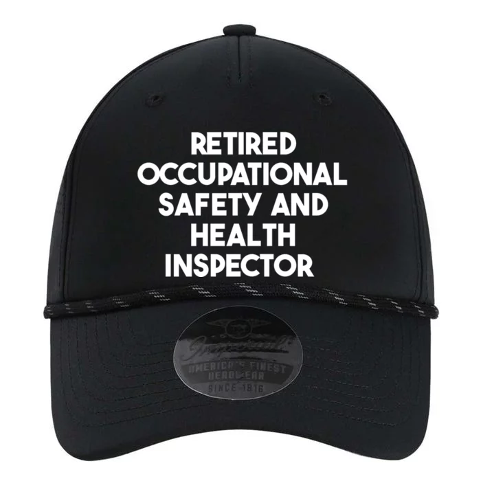 Retired Occupational Safety And Health Inspector Gift Performance The Dyno Cap