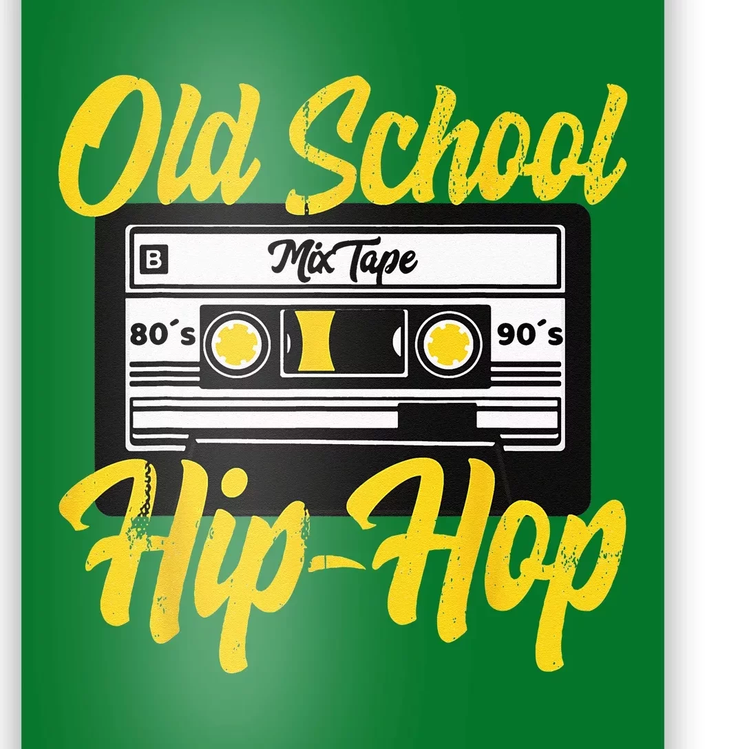 Retro Old School Hip Hop 80s 90s Mixtape Cassette Gift Poster