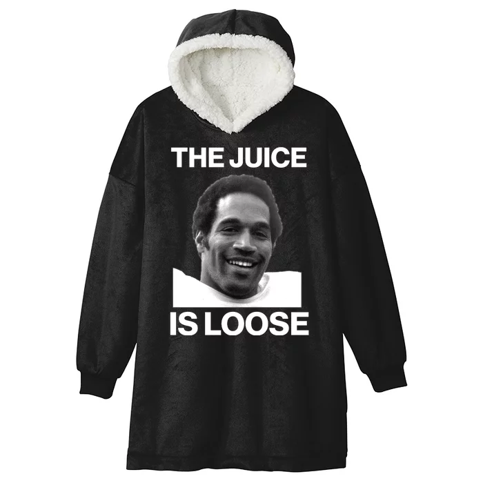 Rip Oj Simpson The Juice Is Loose Hooded Wearable Blanket